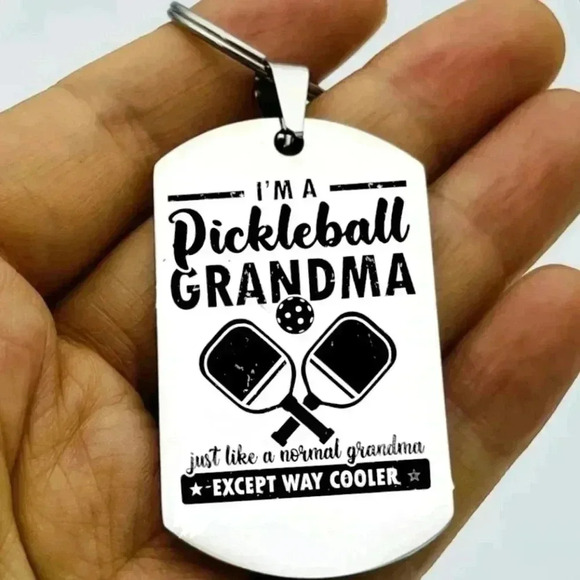 Pickleball grandma way cooler Hot Keychain - Picture 1 of 1